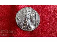 Panou Obkov Argint Placat cu argint Creștinism Credință Rugăciunea Dumnezeu