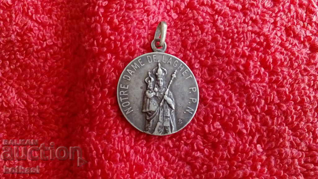 Παλαιό μετάλλιο Χριστιανισμός Πίστη Θεός Ναός Άγιος Παλαιό μετάλλιο Χριστιανισμός Πίστη Θεός Ναός Άγιος