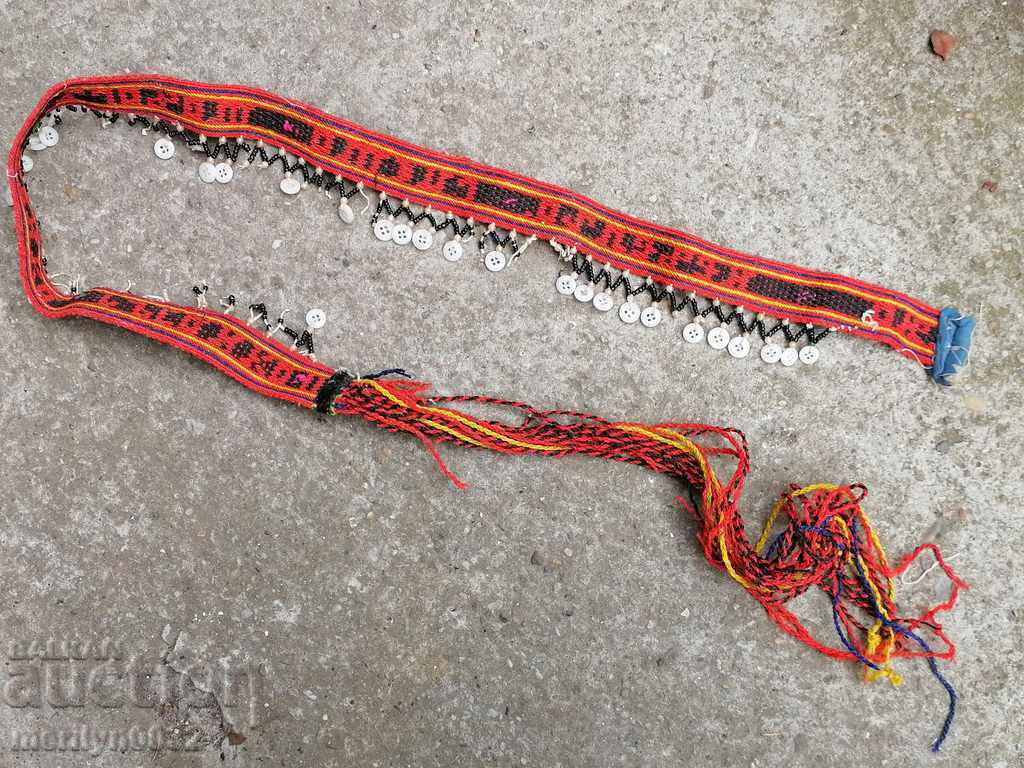 Beaded costume belt for pafty beaded belt blues - 6 Beaded costume belt for pafty beaded belt blues - 6