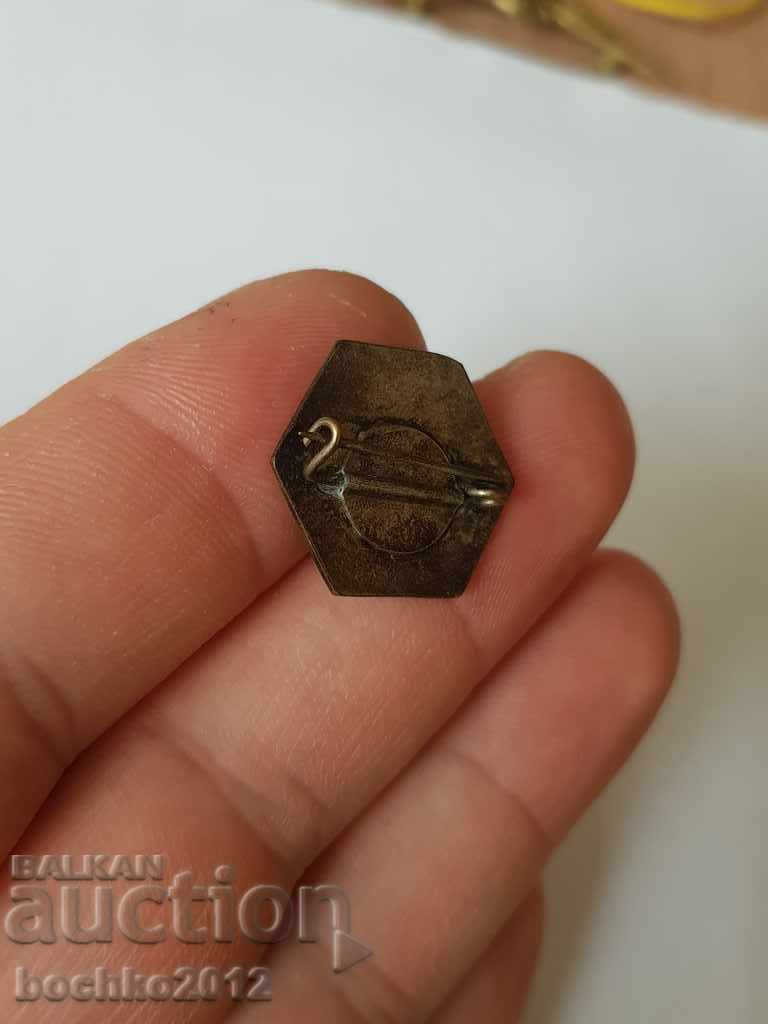 Insigna regală bulgară, marca B.Zh.S. - 5