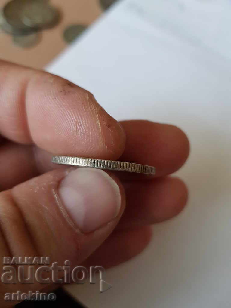 Рядка сребърна монета 2 франка Швейцария 1912г - 5 Рядка сребърна монета 2 франка Швейцария 1912г - 5