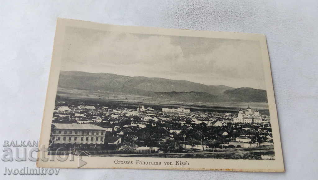 P K Nisch Grosses Panorama 1918