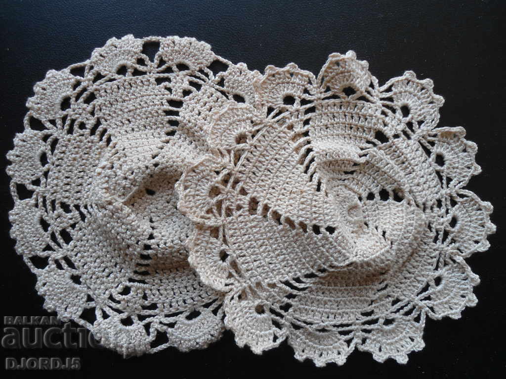 Delivery of Withdrawal period, crochet pads, 2 pieces, ethnic, folklore Delivery of Withdrawal period, crochet pads, 2 pieces, ethnic, folklore