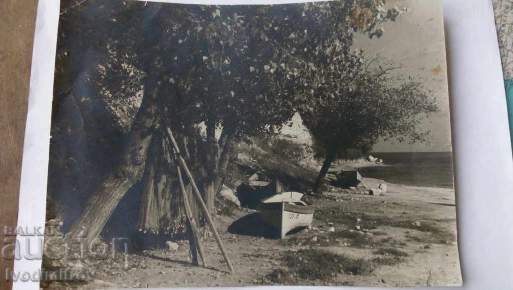 Φωτογραφία Ψαρόβαρκες και δίχτυα 1937