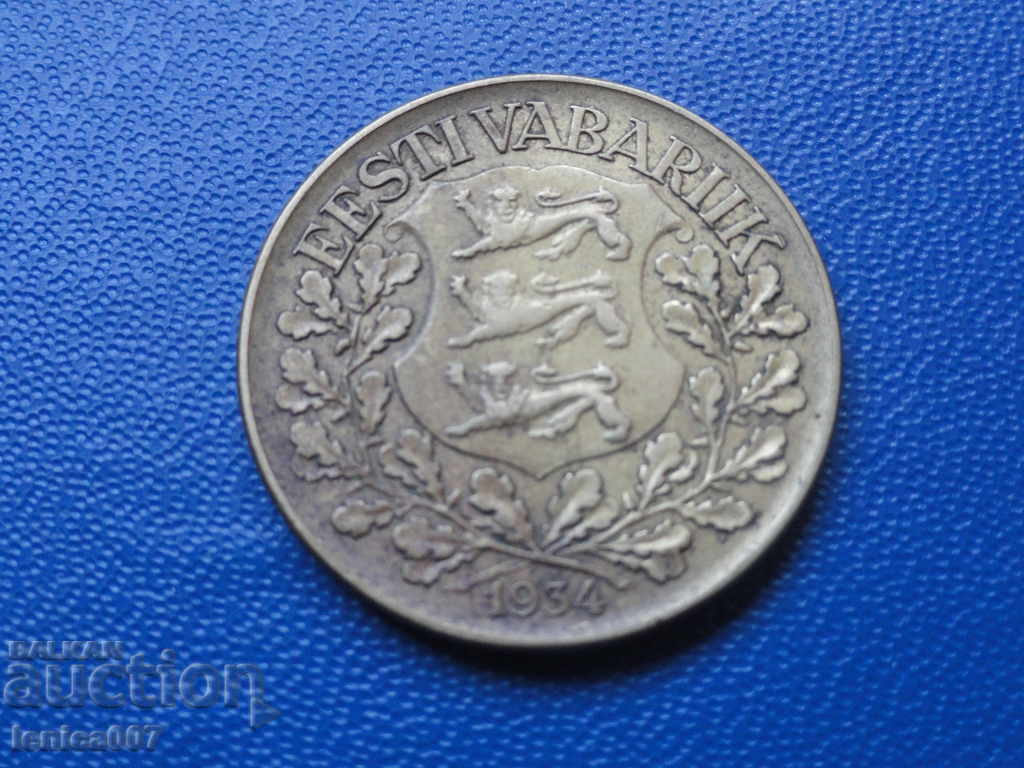 Estonia 1934 - 1 krone with price 19.00 BGN | € 9.71 Estonia 1934 - 1 krone with price 19.00 BGN | € 9.71
