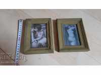 Painted frames - old erotic reproductions