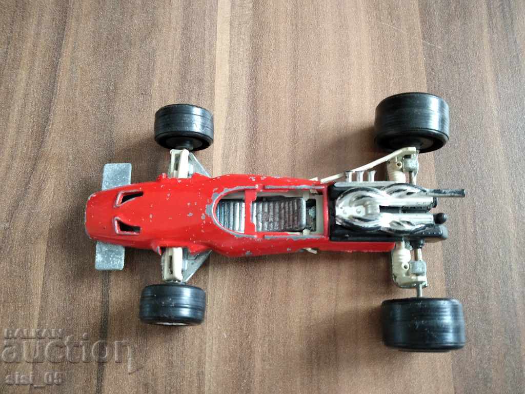 Old metal trolley, car POLITOYS BRM 136 F.1 - 5 Old metal trolley, car POLITOYS BRM 136 F.1 - 5