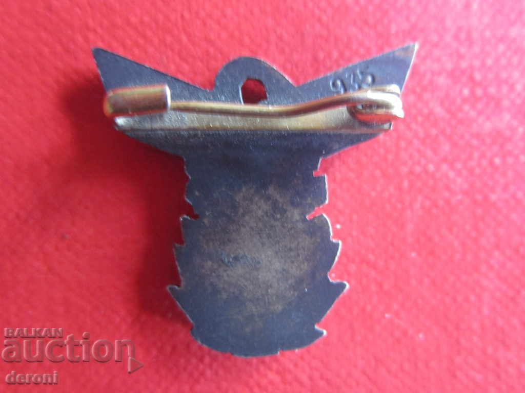 Немски сребърен пилотски знак значка 935 3 Райх - 5 Немски сребърен пилотски знак значка 935 3 Райх - 5