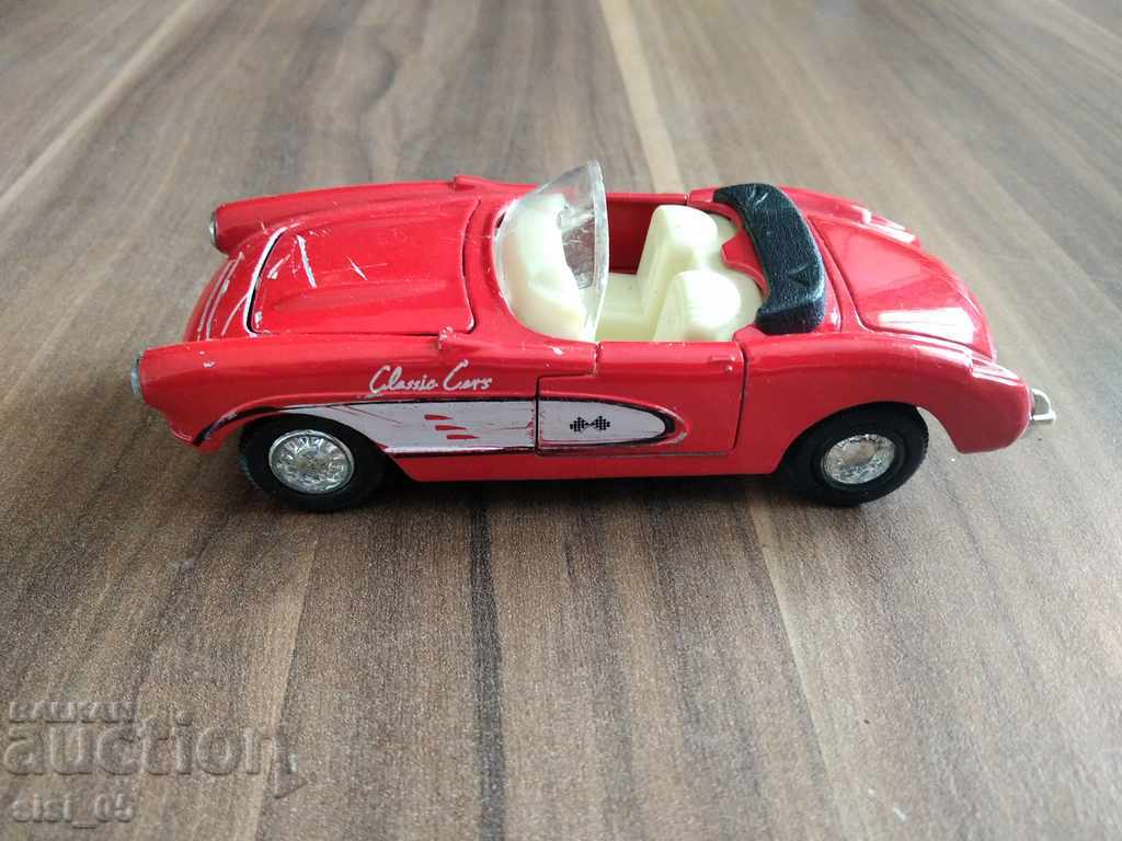 Auction  Old metal stroller, car model CLASSIC CARS