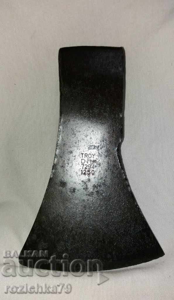 Old ax ax blade--TROY Old ax ax blade--TROY