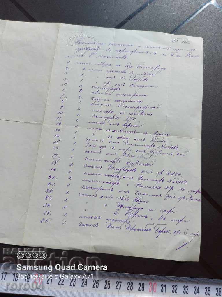 NIKOLA Iv. OBRAZOPISOV - AUTOGRAPH - 1875 with price 395.00 BGN | € 201.96 NIKOLA Iv. OBRAZOPISOV - AUTOGRAPH - 1875 with price 395.00 BGN | € 201.96