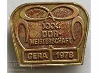 29884 GDR Germania de Est Turneul de box XXX Gera 1978
