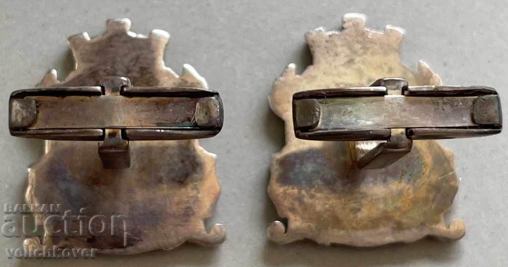 29897 Bulgaria luxury cufflinks with coat of arms Sofia solid silver with price 50.00 BGN | € 25.56 29897 Bulgaria luxury cufflinks with coat of arms Sofia solid silver with price 50.00 BGN | € 25.56