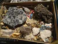 Crystals minerals rocks
