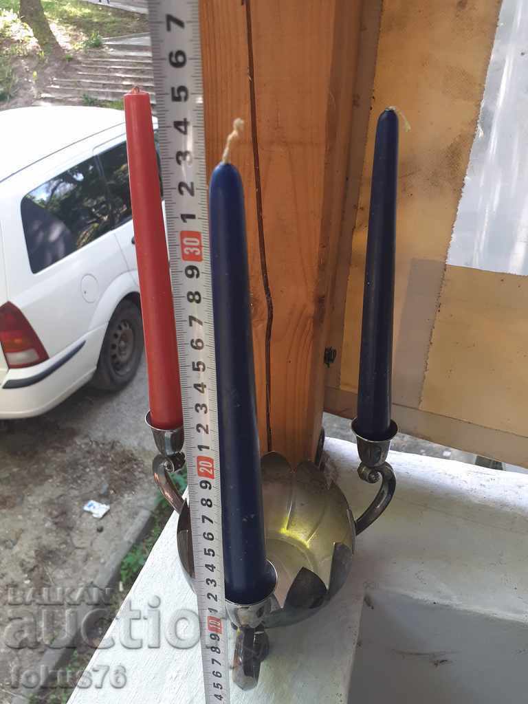 Reed & Barton - Silver plated branded aristocratic candlestick with price 90.00 BGN | € 46.02 Reed & Barton - Silver plated branded aristocratic candlestick with price 90.00 BGN | € 46.02