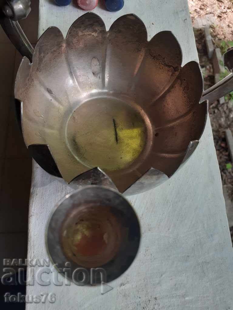 Reed & Barton - Silver plated branded aristocratic candlestick - 5 Reed & Barton - Silver plated branded aristocratic candlestick - 5