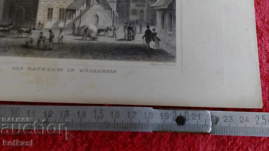 Old engraving lithograph graphic City Properties Street with price 35.50 BGN | € 18.15 Old engraving lithograph graphic City Properties Street with price 35.50 BGN | € 18.15