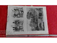 Стара гравюра литография графика