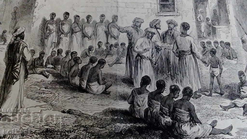 Delivery of Old engraving lithograph graphic Delivery of Old engraving lithograph graphic