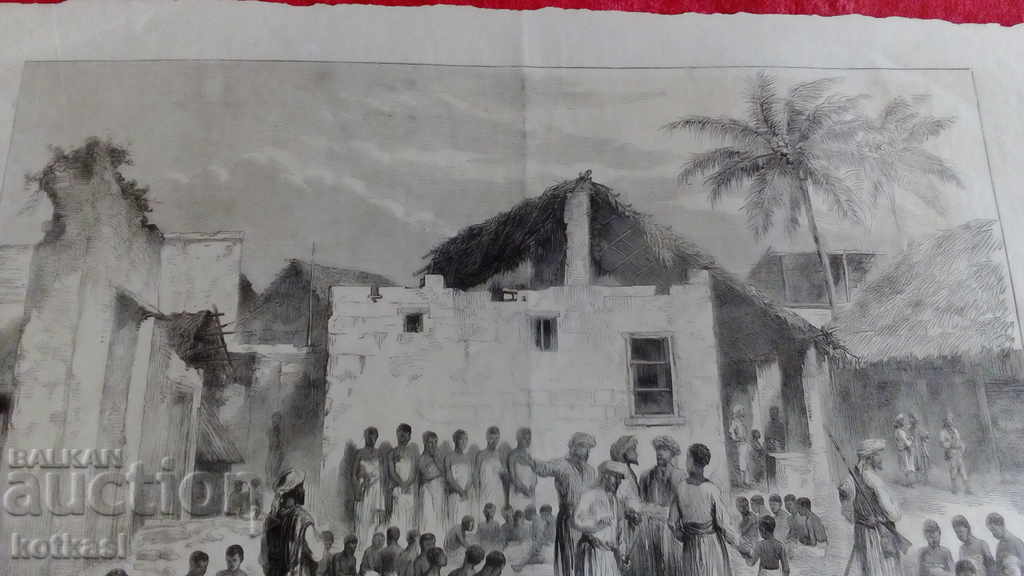 Old engraving lithograph graphic - 6 Old engraving lithograph graphic - 6