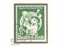 1941. Γερμανία Ράιχ. Ημέρα γραμματοσήμου.