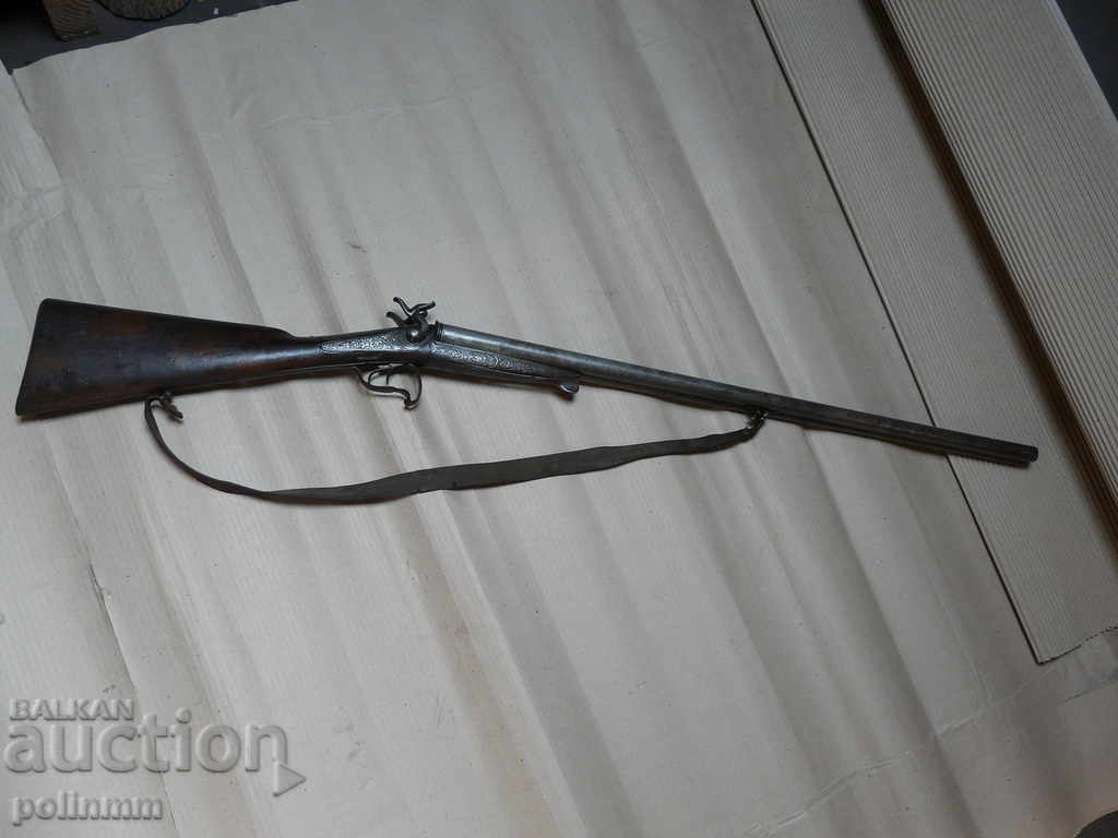 Le Fouche rifle with Damascus barrels - 2 with price 870.00 BGN | € 444.82 Le Fouche rifle with Damascus barrels - 2 with price 870.00 BGN | € 444.82