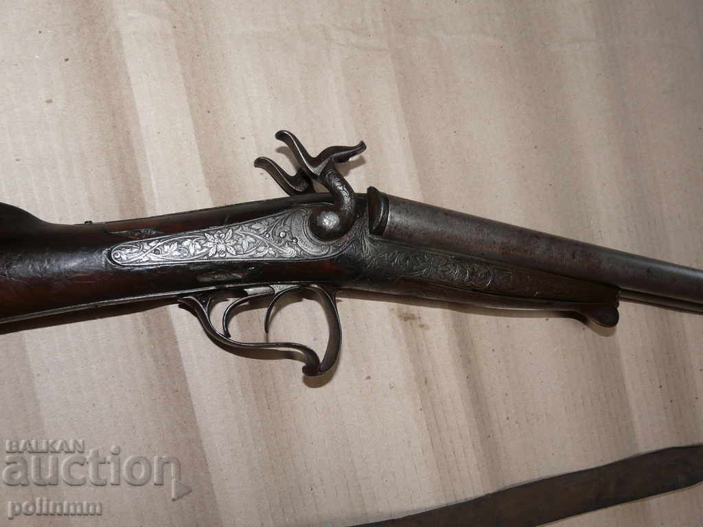 Delivery of Le Fouche rifle with Damascus barrels - 2 Delivery of Le Fouche rifle with Damascus barrels - 2