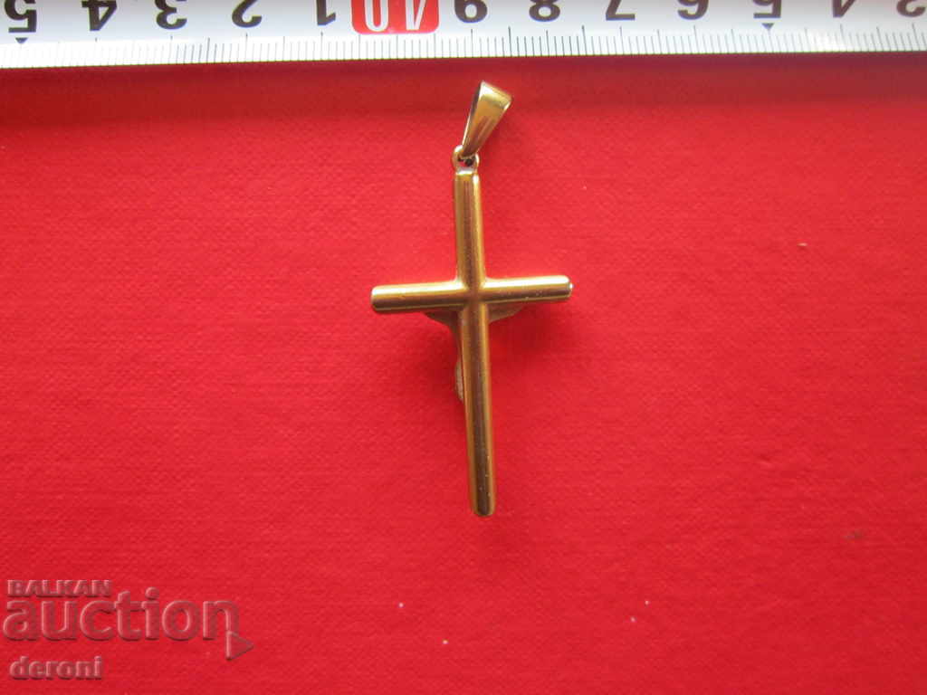 Great gilded cross with price 10.00 BGN | € 5.11