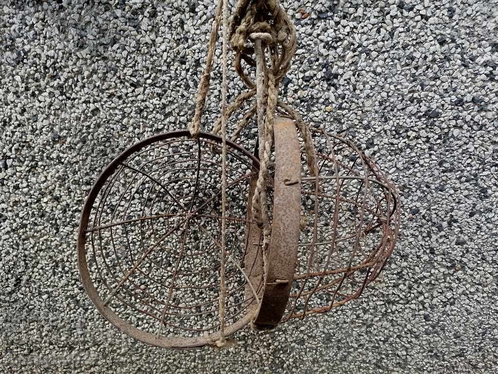 Bot vechi de vițel 2 bucăți de fier forjat primitiv