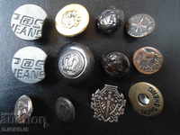 Lot of old buttons