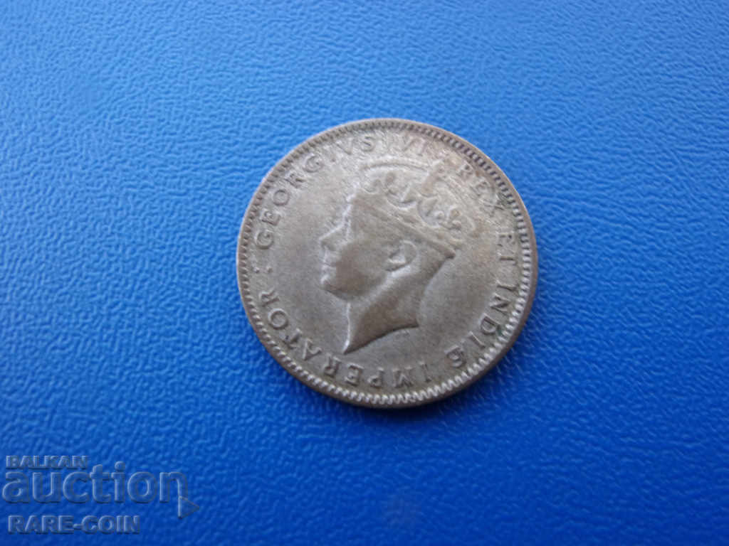 X (62) Africa de Est 50 Cent 1937 Rare de argint cu preț € 8.69 | 17.00 BGN