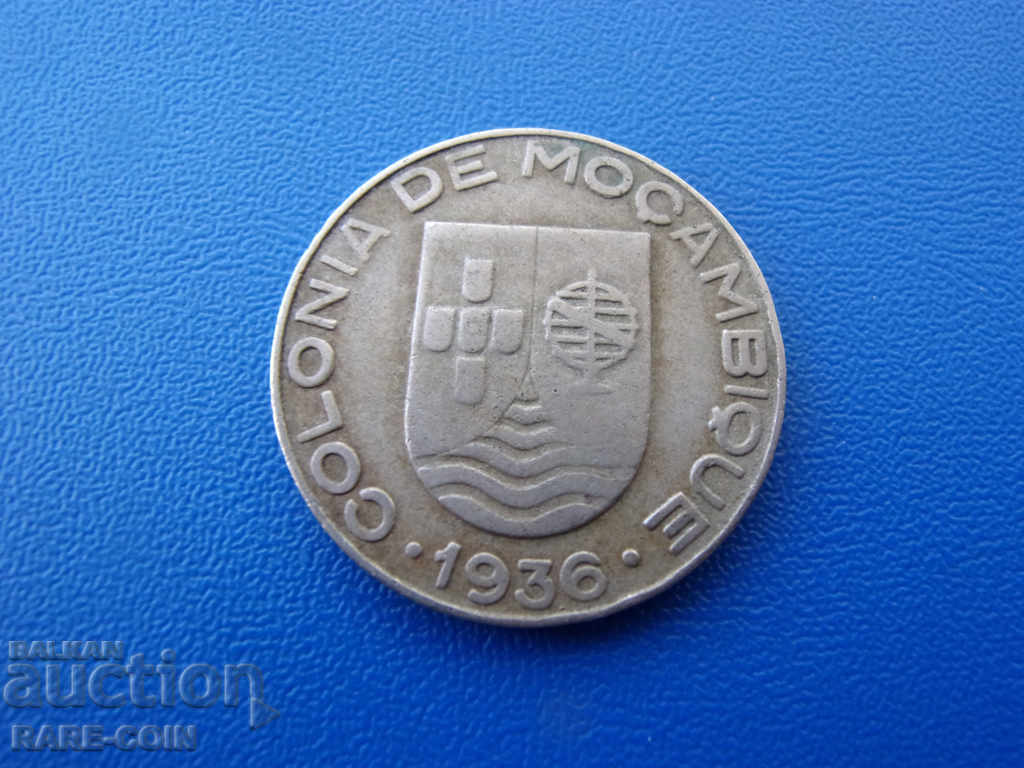 X (76) Mozambic 1 Escudo 1936 Rare cu preț € 12.78 | 25.00 BGN