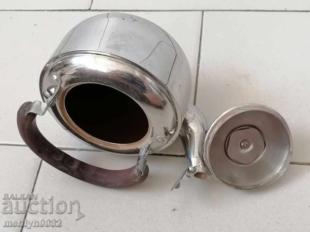 Old teapot with bakelite handle - 6 Old teapot with bakelite handle - 6