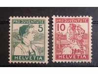 Elveția 1915 Pentru tineri 103 € MH