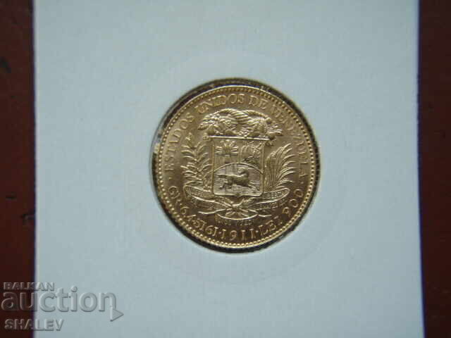 Licitație 20 Bolívares 1911 Venezuela (Venezuela) /2/ - AU/Unc (aur) Licitație 20 Bolívares 1911 Venezuela (Venezuela) /2/ - AU/Unc (aur)