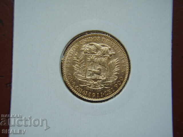 Livrarea 20 Bolívares 1911 Venezuela (Venezuela) /2/ - AU/Unc (aur) Livrarea 20 Bolívares 1911 Venezuela (Venezuela) /2/ - AU/Unc (aur)