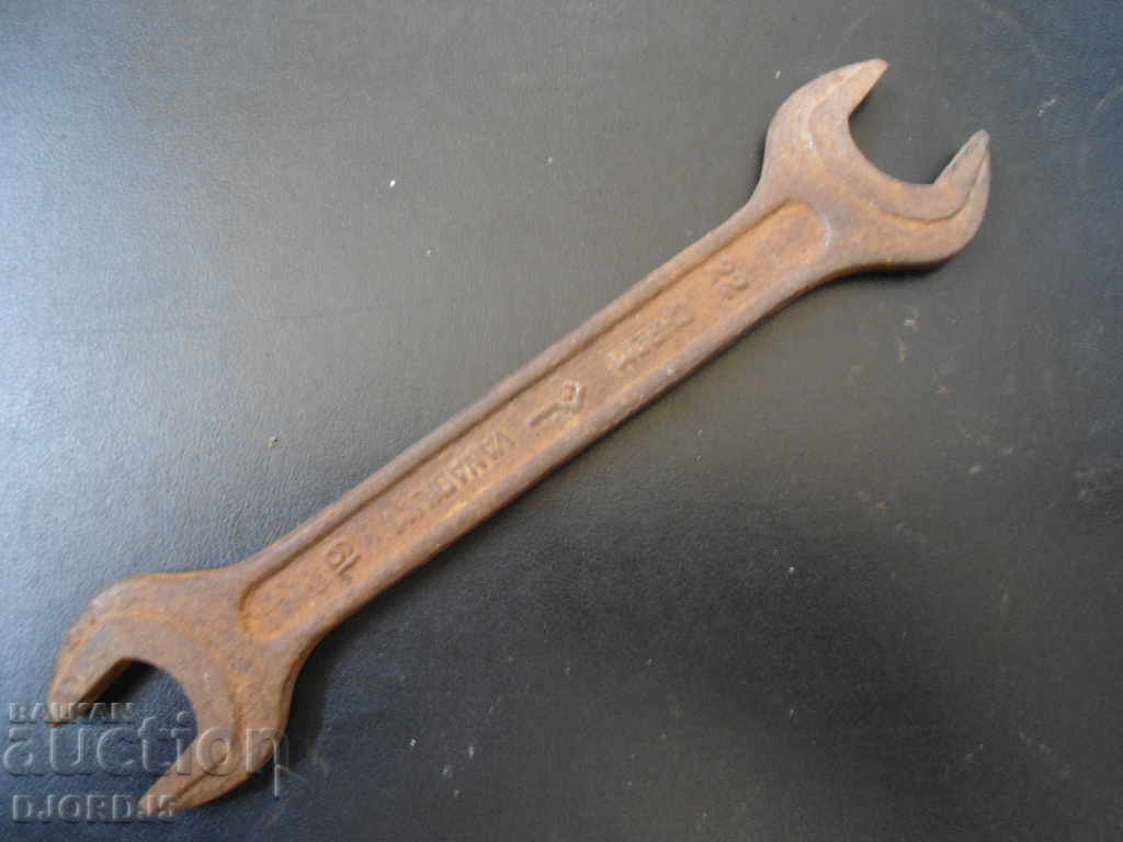 Стар ключ 19-22, маркировки, CHROM VANADIUM, Made in USSR