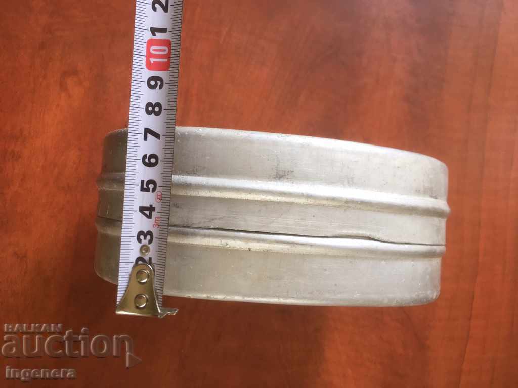 Аукцион КУТИЯ ГОЛЯМА АЛУМИНИЕВА ОВАЛ