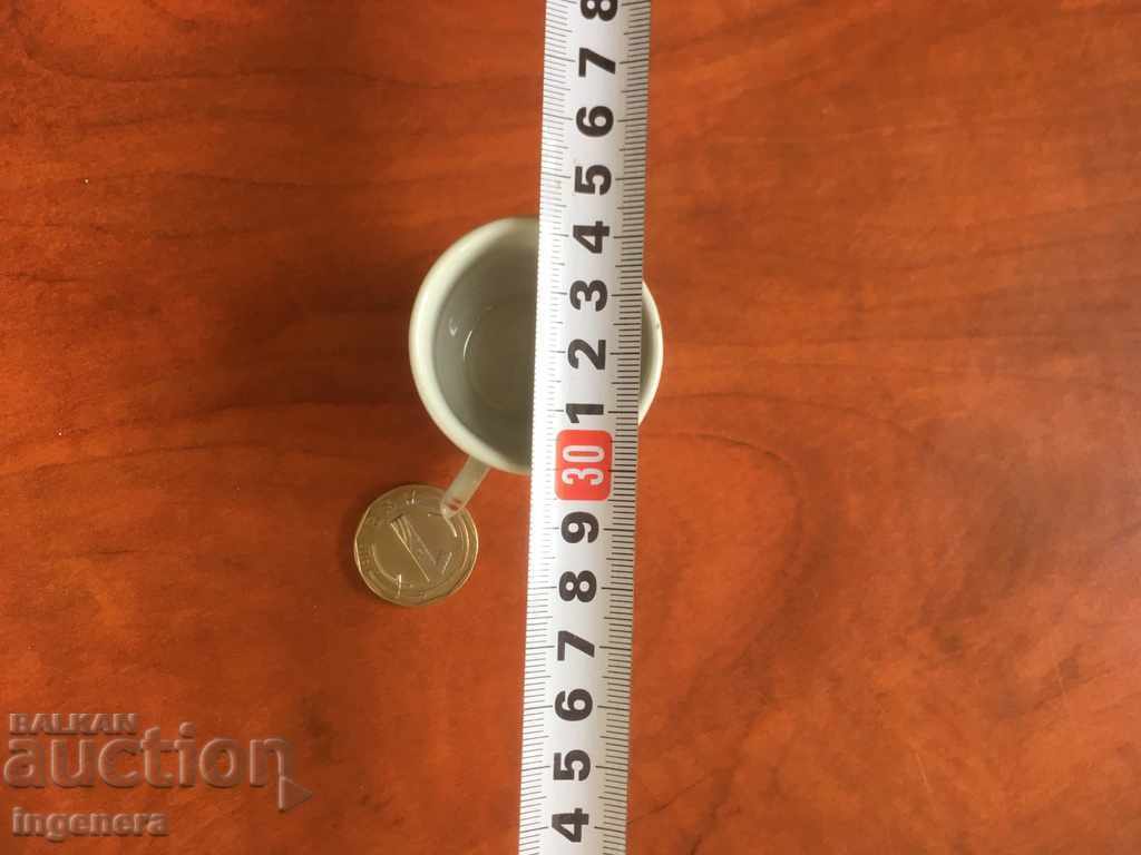 CUP CUP PORCELAIN FROM SOCA-25 ML BULGARIA MALKA FILJAN - 6 CUP CUP PORCELAIN FROM SOCA-25 ML BULGARIA MALKA FILJAN - 6
