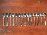 TEASPOON MARKED FROM COLLECTION-14 PCS ASSORTED