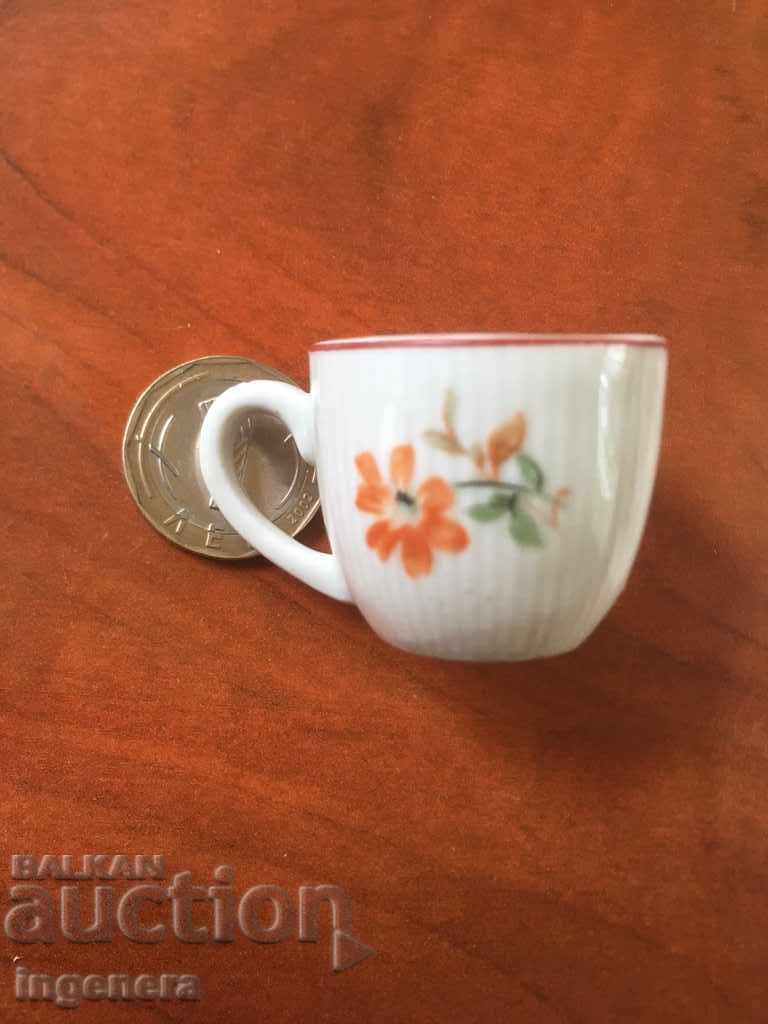 ЧАША ЧАШКА ПОРЦЕЛАН ШОТ СТАРИННА МАЛКА с цена 6.00 лв. | € 3.07 ЧАША ЧАШКА ПОРЦЕЛАН ШОТ СТАРИННА МАЛКА с цена 6.00 лв. | € 3.07