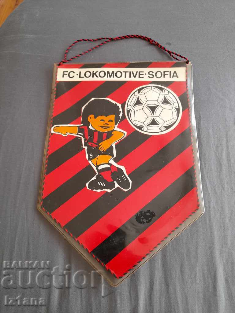 Old flag, flag of FC Lokomotiv Sofia with price 33.00 BGN | € 16.87