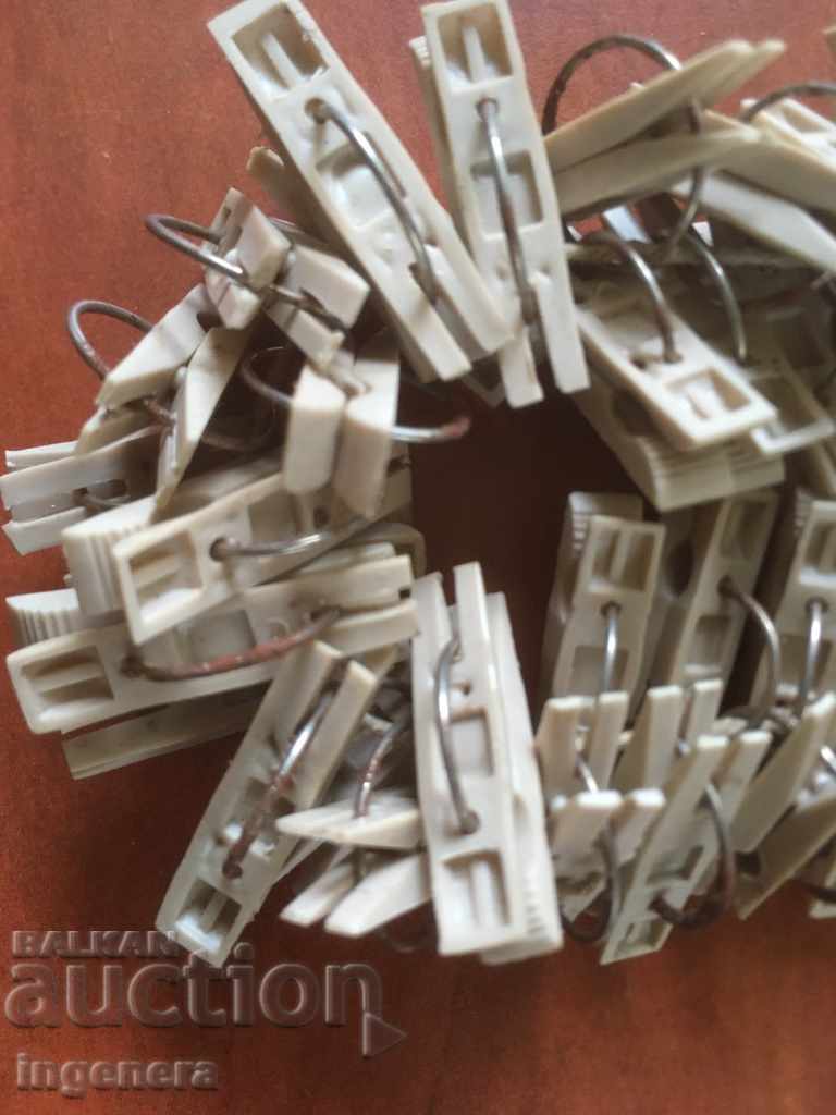 CLAMP CLAMPS MINI-50 PCS with price 7.00 BGN | € 3.58