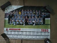 Calendar Lokomotiv Plovdiv 1993