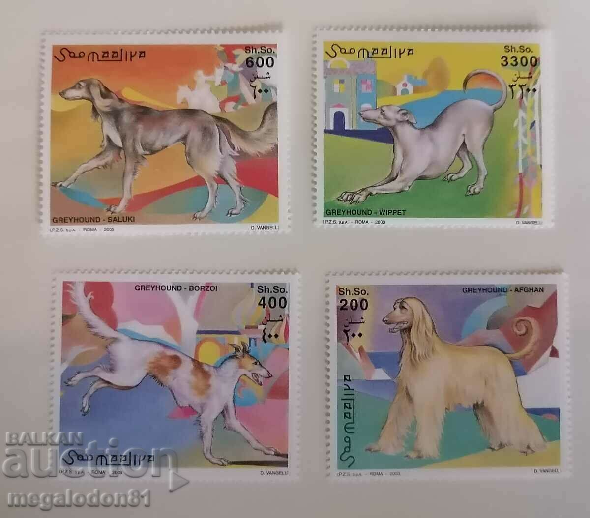 Somalia - dog breeds, hounds with price 12.50 BGN | € 6.39 Somalia - dog breeds, hounds with price 12.50 BGN | € 6.39