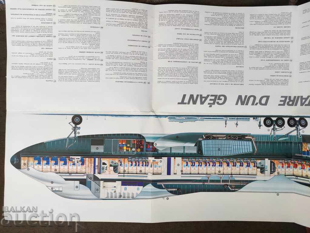 Auction Boeing 747 Air France brochure Auction Boeing 747 Air France brochure