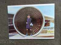 Boeing 747 Air France brochure