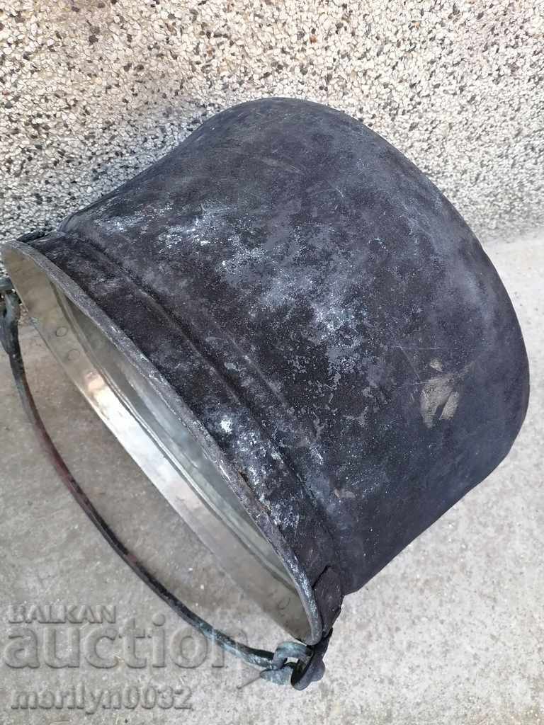 Old harania copper vessel large cauldron 7 kg copper peratnik - 5 Old harania copper vessel large cauldron 7 kg copper peratnik - 5
