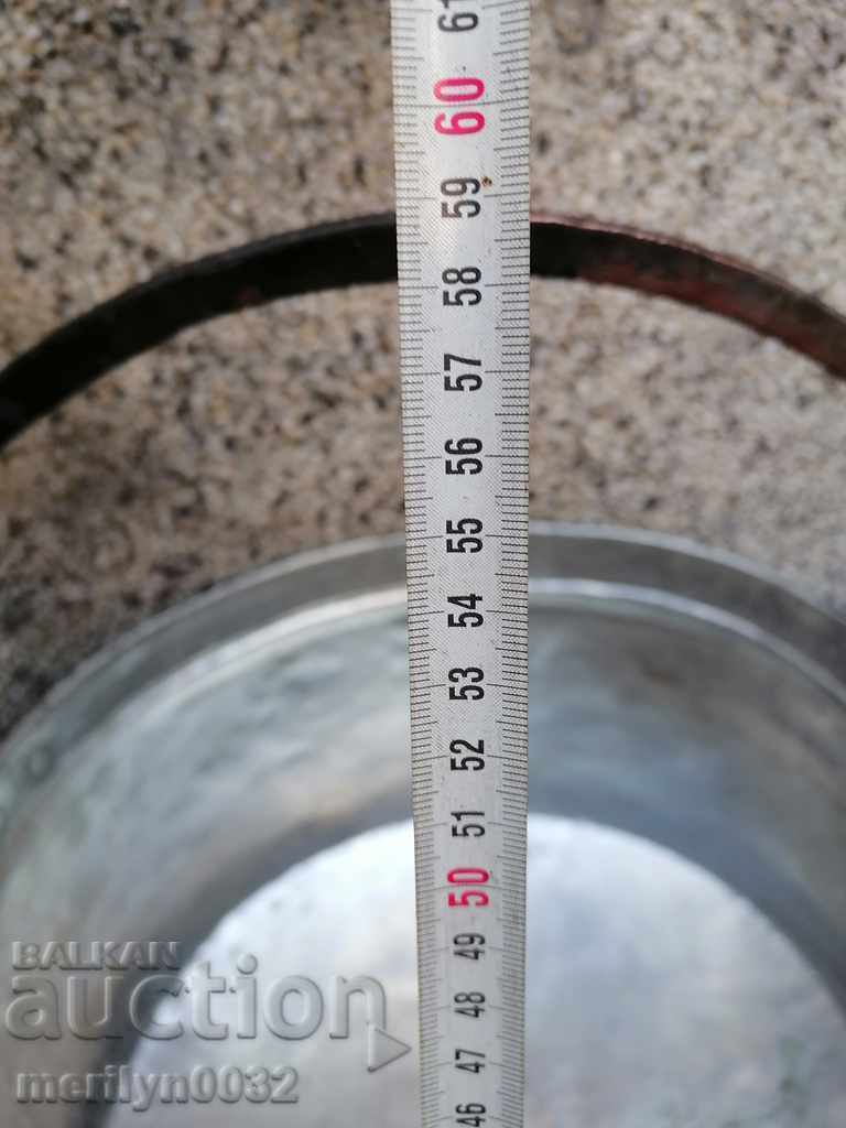 Old harania copper vessel large cauldron 7 kg copper peratnik - 6 Old harania copper vessel large cauldron 7 kg copper peratnik - 6