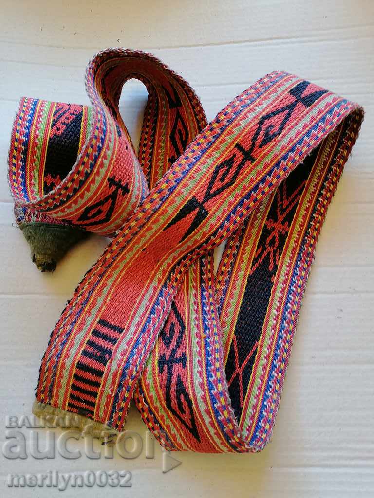 Old hand-knitted belt belt belt costume - 6 Old hand-knitted belt belt belt costume - 6